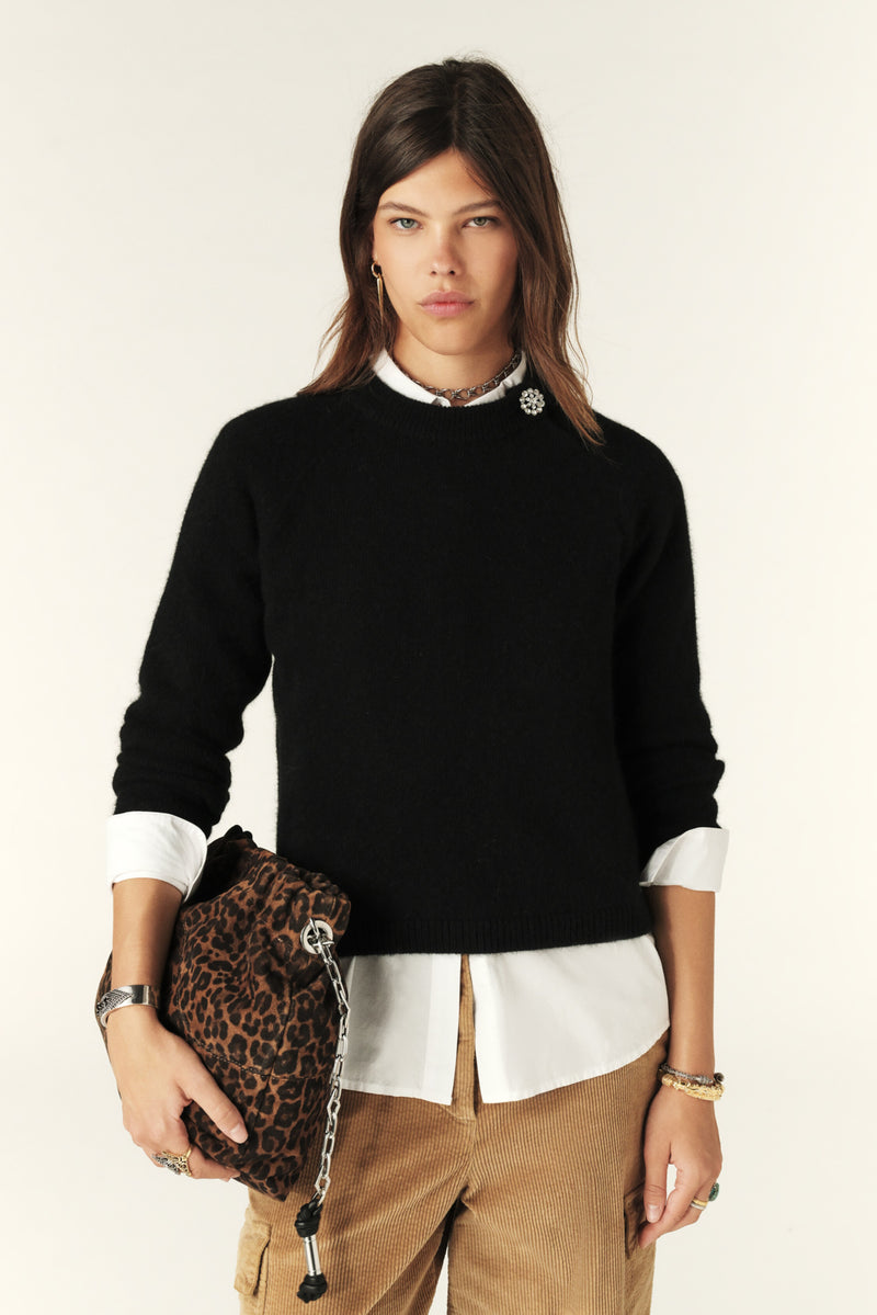 BA&SH Doel Jumper,Noir