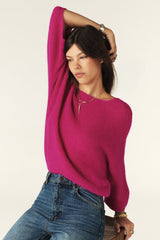 BA&SH Isaac Jumper,Fuchsia