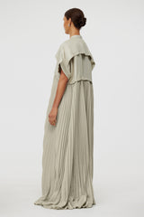 Acler Havering Maxi Dress,Stone