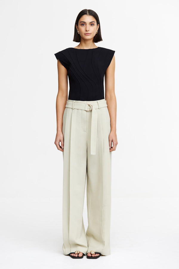 Acler Leary Pant,Stone