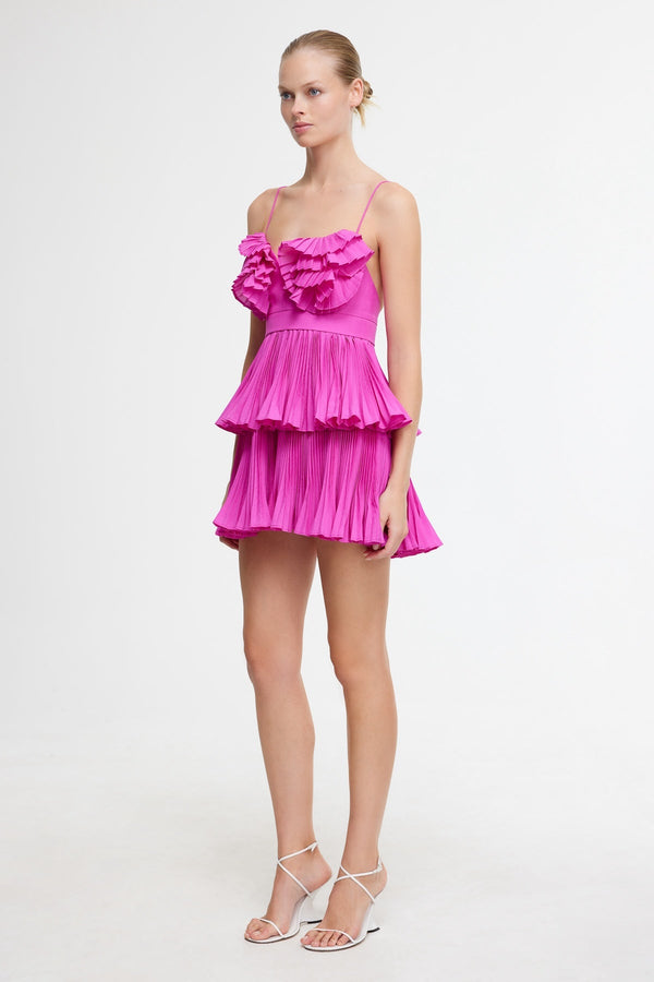 ACLER Griffith Mini Dress,Fuchsia
