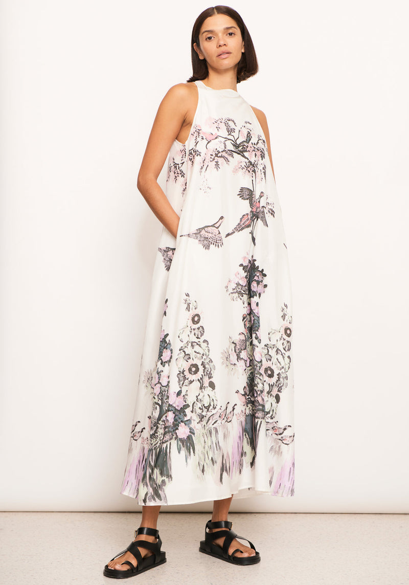 POL Tambi Silk Maxi Dress