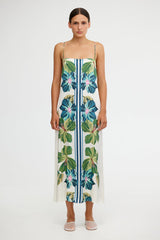 Significant Other Mariah Midi Dress,Hibiscus Tile