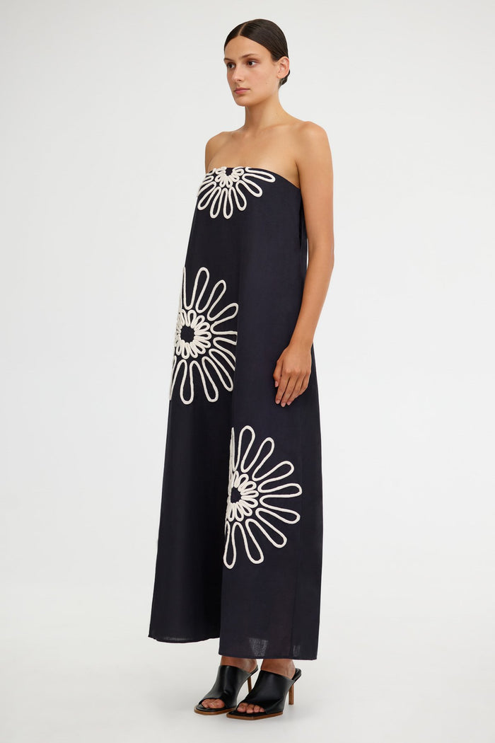 Significant Other Tara Maxi Dress,Black