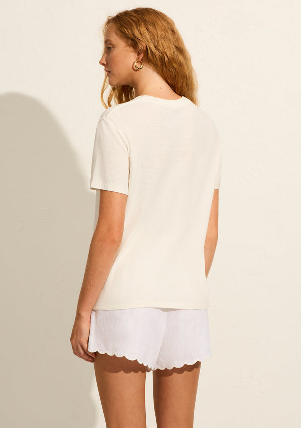 Auguste Fallen Hearts Tee,Off White