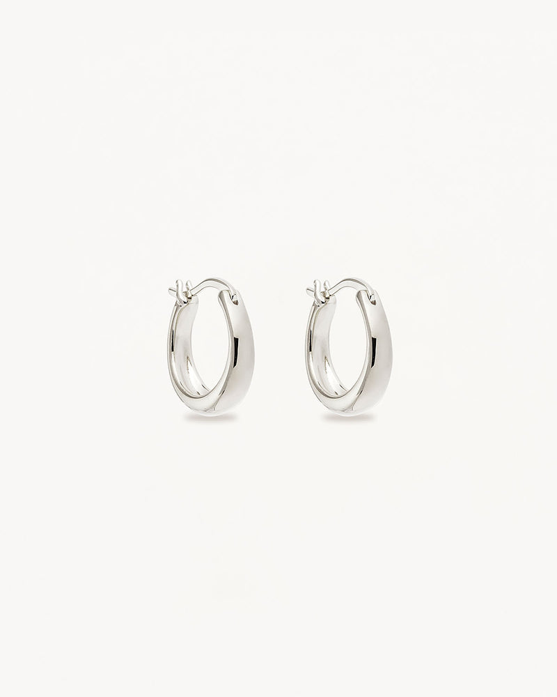 By Charlotte Infinite Horizon Small Hoops,Sterling Silver