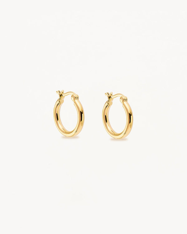 By Charlotte sunrise Small Hoops,18k Gold Vermeil