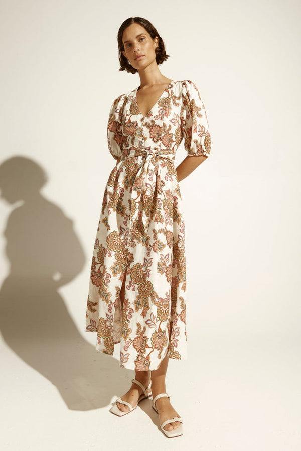 Zoe Kratzmann Ebb Dress,K'gari cream