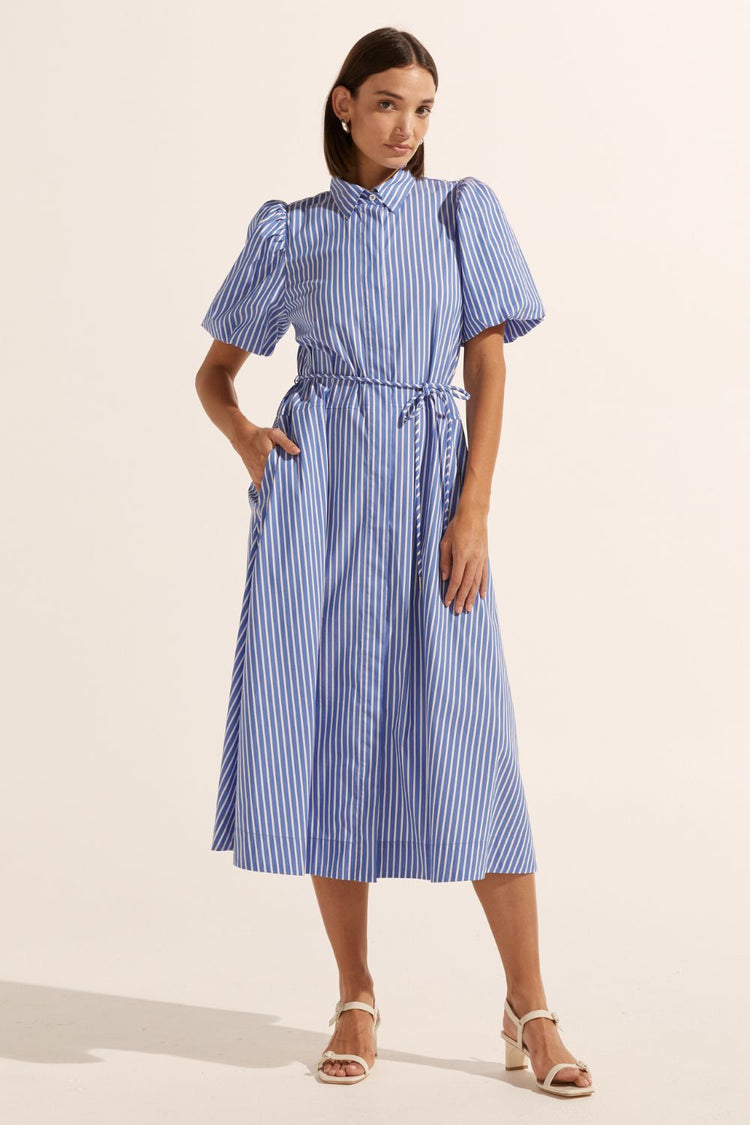 Zoe Kratzmann Hark Dress,Pacific Stripe