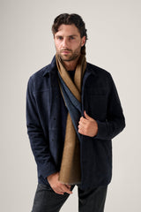 Christian Kimber Fitzroy Chore Jacket,Navy Suede