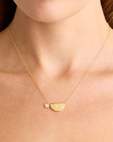 By Charlotte Lucky lotus necklace,18k Gold Vermeil