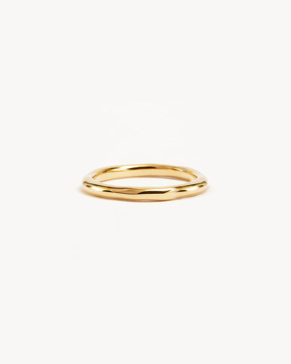 By Charlotte 18k Gold Vermeil Lover Thin Ring