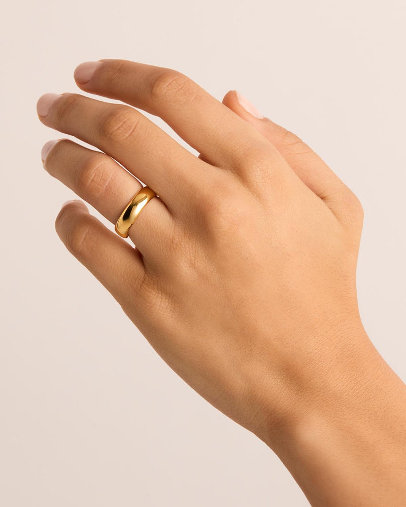 By Charlotte Lover bold Ring,18k Gold Vermeil